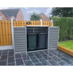 Palram - Canopia Voyager Pent Shed - Dark Grey -Garden Furniture Store 12806862 1364833196027977