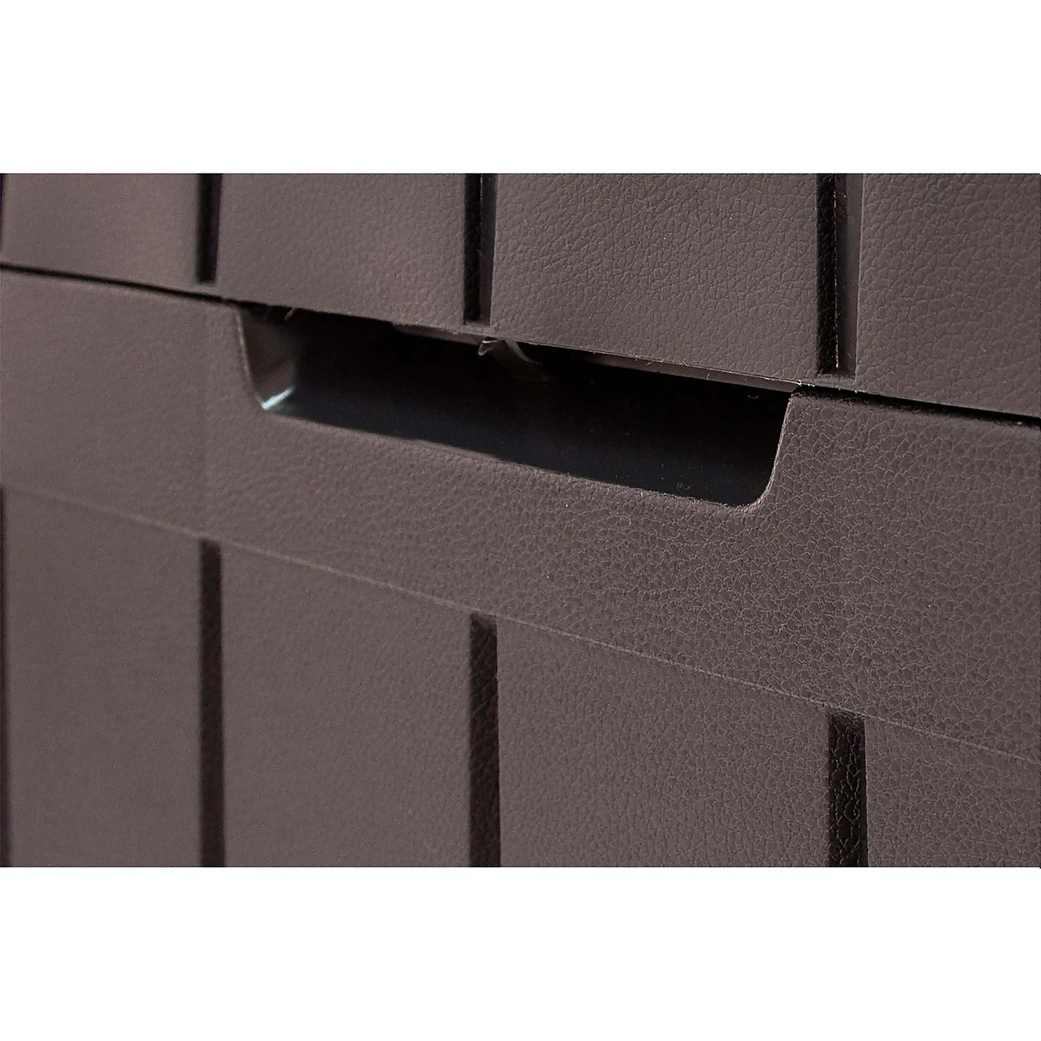 Keter Marvel Plus Outdoor Garden Storage Box 270L - Brown 8 Keter Marvel Plus Outdoor Garden Storage Box 270L - Brown - Image 6