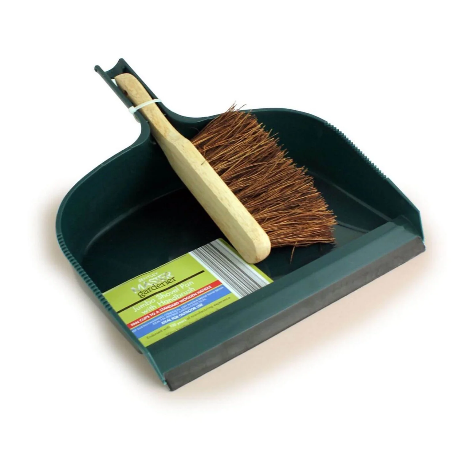 Charles Bentley Master Gardener Jumbo Dustpan & Brush Set 3 Charles Bentley Master Gardener Jumbo Dustpan & Brush Set