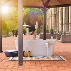 Palram - Canopia Monaco Hexagonal Garden Gazebo Grey 15 Palram - Canopia Monaco Hexagonal Garden Gazebo Grey -Garden Furniture Store 12810973 6594924172899470