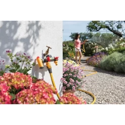 Hozelock Flowmax 3 Way Tap Connector -Garden Furniture Store 12812644 1474833203016513