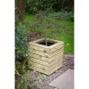 Forest Garden Wooden Linear Square Planter 1 Forest Garden Wooden Linear Square Planter -Garden Furniture Store 12812751 1414831947739638