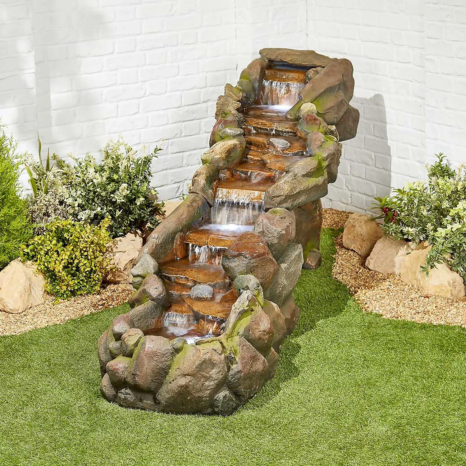 Stylish Fountains Bustling Waters Including LED Lights 5 Stylish Fountains Bustling Waters Including LED Lights - Image 3