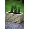 Forest Garden Wooden Linear Double Planter 2 Forest Garden Wooden Linear Double Planter -Garden Furniture Store 12814339 9074831958684865