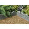 Stylish Stone Wave Top Edging 600mm - Grey -Garden Furniture Store 12814340 2064831950991695