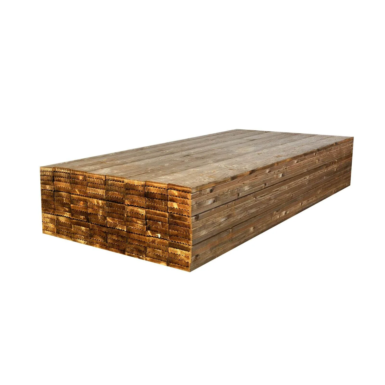 Metsa Wood Softwood Deck Board 2.4m (26 X 144 X 2400mm) 4 Metsa Wood Softwood Deck Board 2.4m (26 X 144 X 2400mm) - Image 2