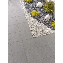 Stylish Stone Granite Paving 400 X 400mm - Dark Grey (Full Pack) -Garden Furniture Store 12814778 4704845714472863