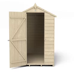 Forest 6 X 4ft Overlap Pressure Treated Apex Shed - No Window Incl. Installation 14 Forest 6 X 4ft Overlap Pressure Treated Apex Shed - No Window Incl. Installation -Garden Furniture Store 12814910 4964832993104020