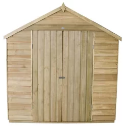 7x7ft Forest Wooden Overlap Pressure Treated Apex Shed -incl. Installation 15 7x7ft Forest Wooden Overlap Pressure Treated Apex Shed -incl. Installation -Garden Furniture Store 12814920 7934845696929817