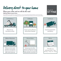 Stylish Stone Winchester Paving 450 X 450mm - Cream (Full Pack) -Garden Furniture Store 12814931 6004847701354047