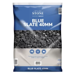 Stylish Stone Blue Slate 40mm - Large Pack - 19kg -Garden Furniture Store 12815076 8084902948109902