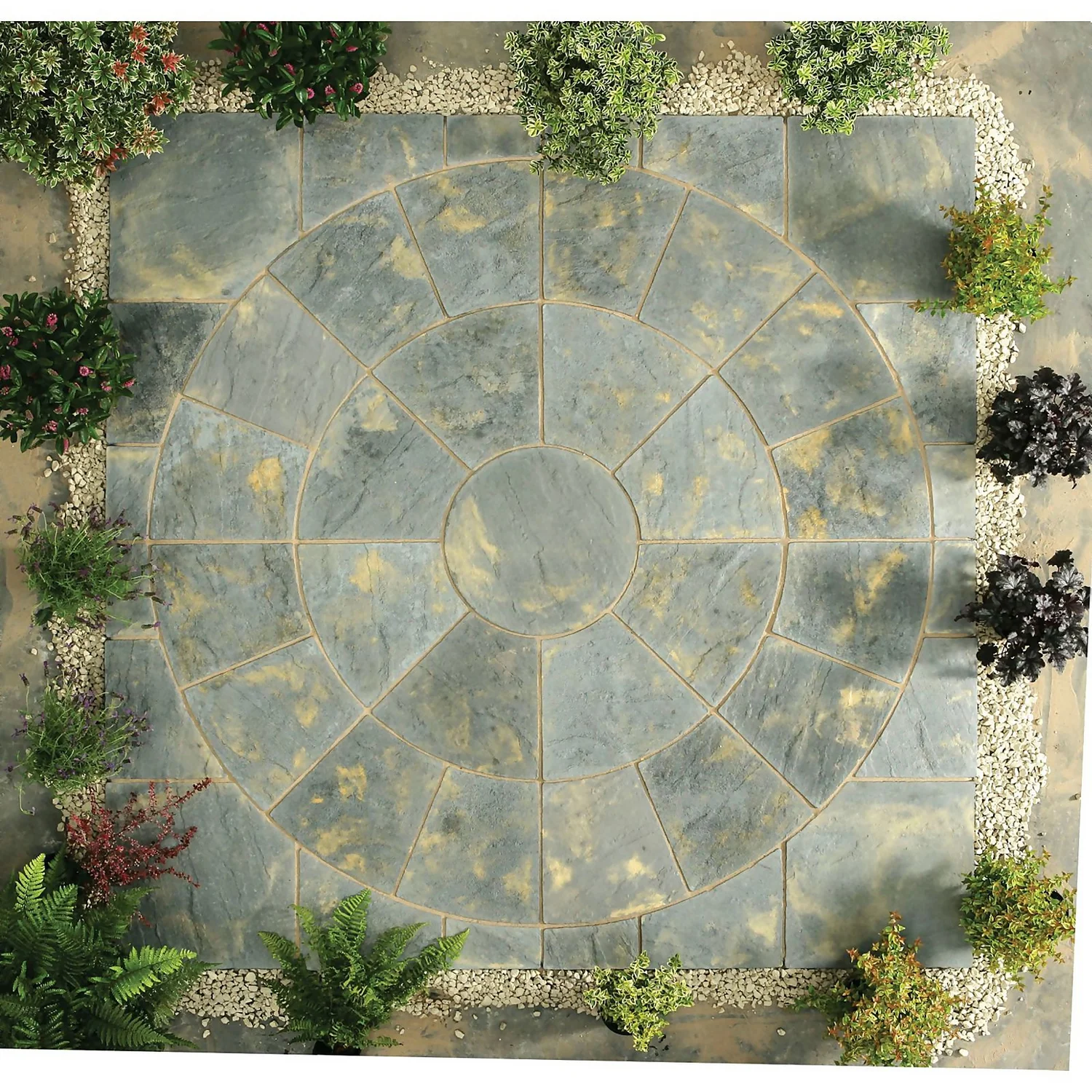 Stylish Stone Chantry Circle Kit 2.4m - Antique 3 Stylish Stone Chantry Circle Kit 2.4m - Antique