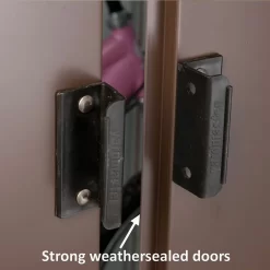 Yardmaster 8x6ft Woodgrain Metal Shed -Garden Furniture Store 12817668 1985040005870958