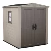 Keter Factor 6 X 6ft Outdoor Garden Apex Storage Shed - Beige/Brown 2 Keter Factor 6 X 6ft Outdoor Garden Apex Storage Shed - Beige/Brown -Garden Furniture Store 12817719 1734895623724418