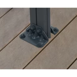 Palram - Canopia Palermo 4300 Garden Gazebo Grey -Garden Furniture Store 12819403 2064893347464299