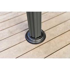 Palram - Canopia Roma Hexagonal Garden Gazebo Grey -Garden Furniture Store 12821930 2774833175028106