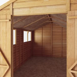 Mercia 12 X 8ft Overlap Apex Shed - Incl. Installation -Garden Furniture Store 12822312 3105036363591406
