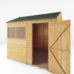 Mercia 8 X 6ft Overlap Reverse Apex Shed -Garden Furniture Store 12822435 1485033256129345