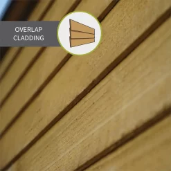 Mercia 12 X 8ft Overlap Apex Windowless Shed -Garden Furniture Store 12822437 3244833224263926