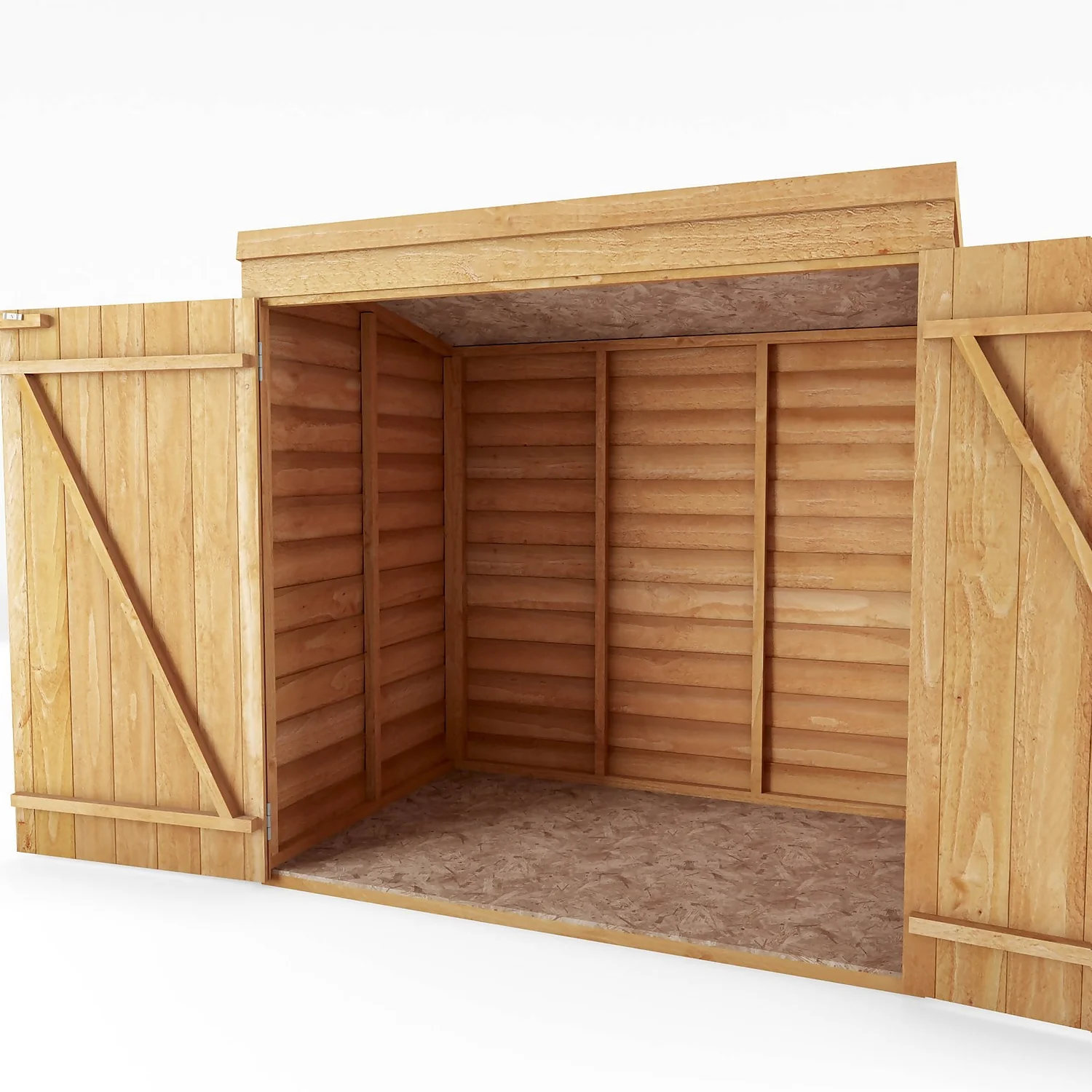 Mercia (Installation Included) Overlap Pent Mowerstore 3x5ft 6 Mercia (Installation Included) Overlap Pent Mowerstore 3x5ft - Image 4