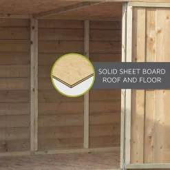 Mercia 7 X 3ft Overlap Apex Bike Shed - Installation Included -Garden Furniture Store 12822773 5294989186501255