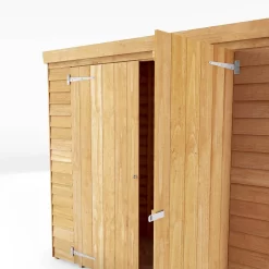 Mercia 6 X 2ft 6in Overlap Pent Storage Shed - Incl. Installation -Garden Furniture Store 12825552 1774989186716436