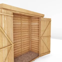 Mercia 6 X 2ft 6in Overlap Pent Storage Shed - Incl. Installation -Garden Furniture Store 12825552 2914989186687879