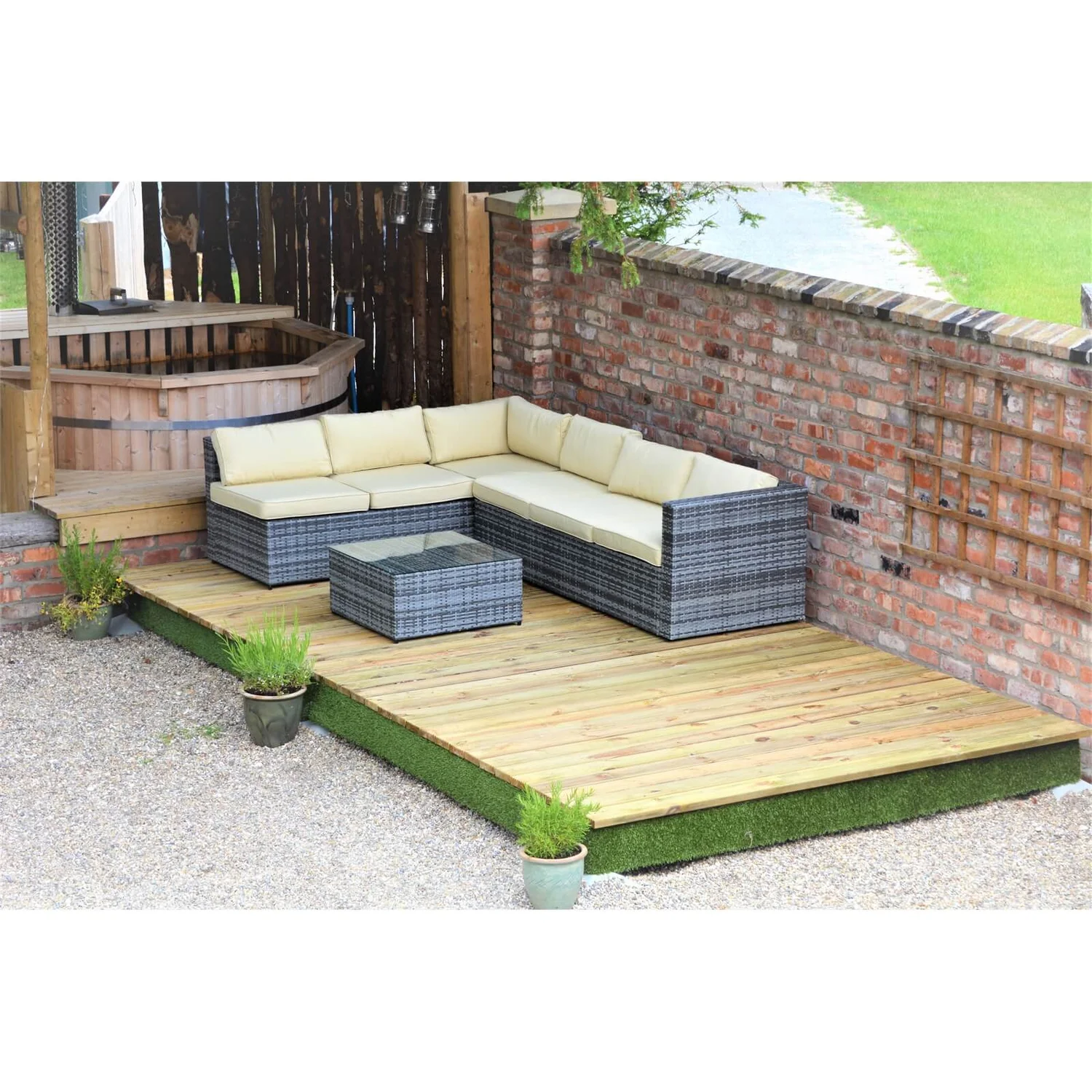 None Swift Deck Complete Decking Kit - 2.4 X 4.7m 3 None Swift Deck Complete Decking Kit - 2.4 X 4.7m