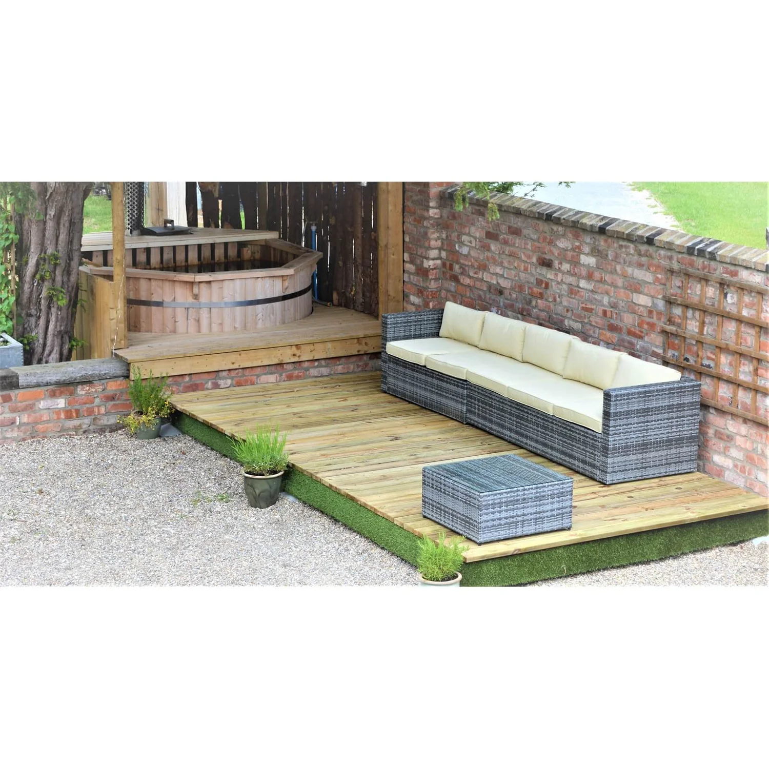 None Swift Deck Complete Decking Kit - 2.4 X 4.7m 4 None Swift Deck Complete Decking Kit - 2.4 X 4.7m - Image 2