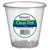 Clear Plastic Pot - 13cm -Garden Furniture Store 12828834 1964831908096744