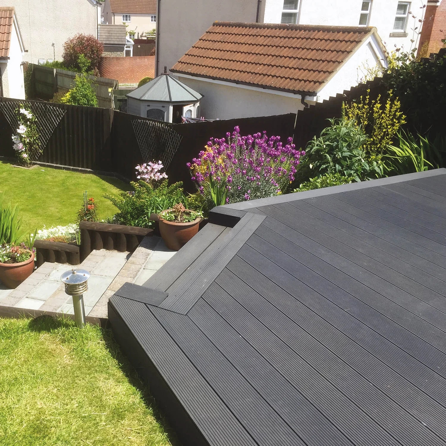 Bridge Board Composite Decking 20 Pack Ebony - 6.96 M2 5 Bridge Board Composite Decking 20 Pack Ebony - 6.96 M2 - Image 3