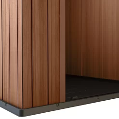 Keter Darwin 6 X 4ft Outdoor Garden Apex Storage Shed - Brown 17 Keter Darwin 6 X 4ft Outdoor Garden Apex Storage Shed - Brown -Garden Furniture Store 12833043 1075036177922045