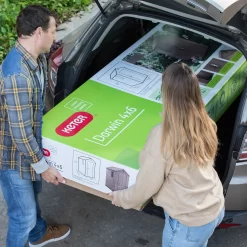 Keter Darwin 6 X 4ft Outdoor Garden Apex Storage Shed - Brown 19 Keter Darwin 6 X 4ft Outdoor Garden Apex Storage Shed - Brown -Garden Furniture Store 12833043 1185036178001176