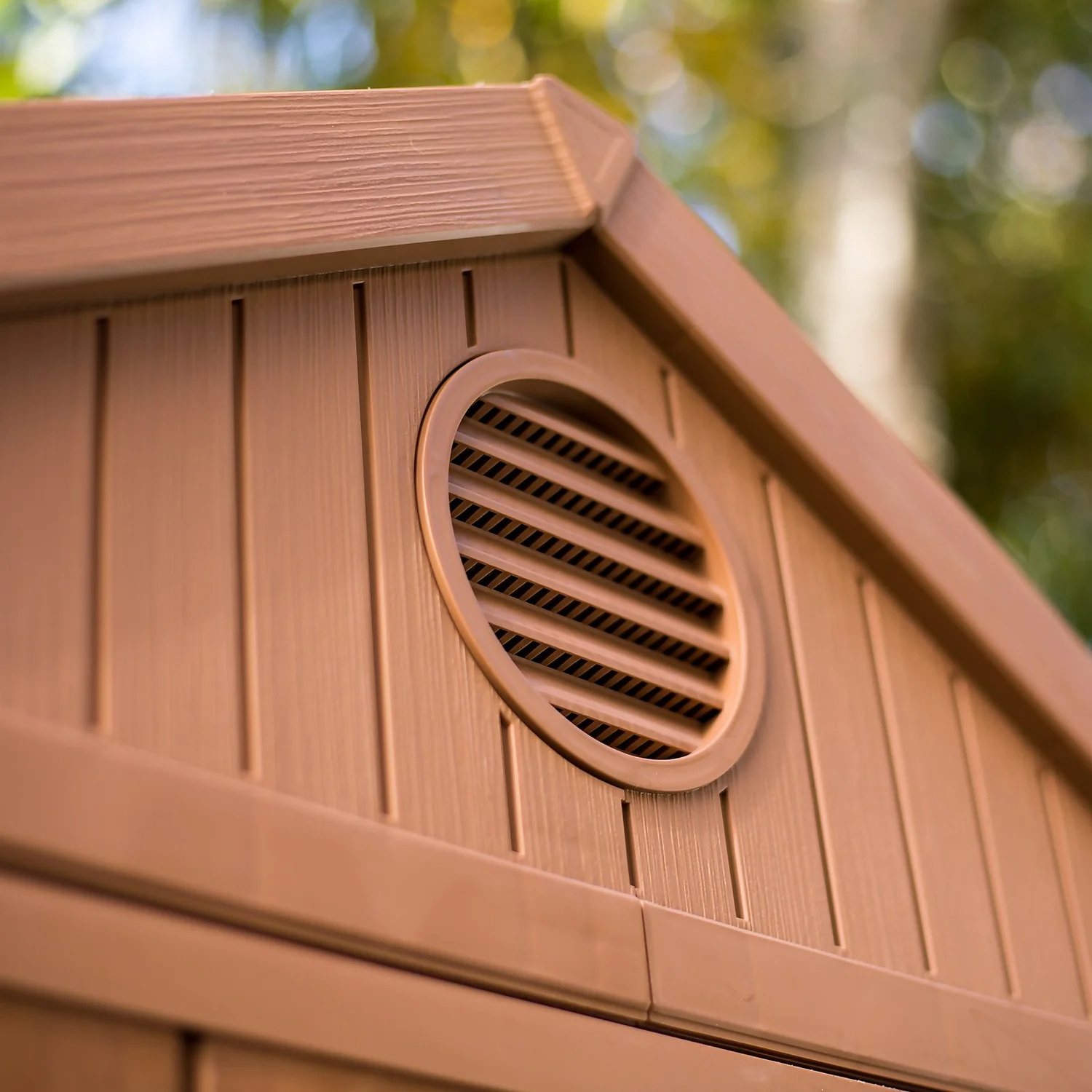 Keter Darwin 6 X 4ft Outdoor Garden Apex Storage Shed - Brown 7 Keter Darwin 6 X 4ft Outdoor Garden Apex Storage Shed - Brown - Image 5