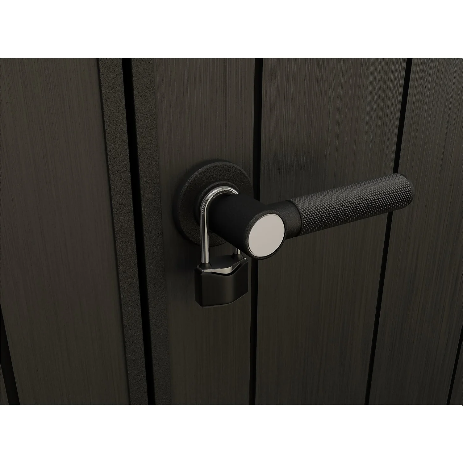 Keter Newton 7.5 X 11ft Outdoor Plastic Garden Storage Shed - Brown 7 Keter Newton 7.5 X 11ft Outdoor Plastic Garden Storage Shed - Brown - Image 5