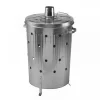 None Garden Galvanised Steel Incinerator / Fire Bin With Lid - 85L -Garden Furniture Store 12834094 9975030658248976