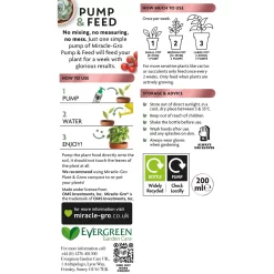 Miracle-Gro Pump & Feed All Purpose Plant Food - 200ml -Garden Furniture Store 12834802 9604833167467467