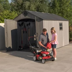 Lifetime 8x12.5 Ft Rough Cut Outdoor Storage Shed -Garden Furniture Store 12836583 1254833208767663