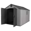 Lifetime 8x12.5 Ft Rough Cut Outdoor Storage Shed 2 Lifetime 8x12.5 Ft Rough Cut Outdoor Storage Shed -Garden Furniture Store 12836583 2374831960963146