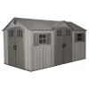 Lifetime 15x8 Ft Rough Cut Dual Entry Outdoor Storage Shed 1 Lifetime 15x8 Ft Rough Cut Dual Entry Outdoor Storage Shed -Garden Furniture Store 12836588 3645012583654798