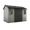 Keter Oakland 11 X 7.5ft Outdoor Garden Apex Storage Shed - Grey 2 Keter Oakland 11 X 7.5ft Outdoor Garden Apex Storage Shed - Grey -Garden Furniture Store 12840588 5885036179480956