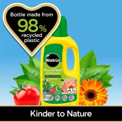 Miracle-Gro Pour & Feed Ready To Use Plant Food - 1L -Garden Furniture Store 12845618 1725034803232996