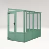 Country Living Southwell 8 X 4ft Premium Lean Too Greenhouse Painted + Installation - Aurora Green 1 Country Living Southwell 8 X 4ft Premium Lean Too Greenhouse Painted + Installation - Aurora Green -Garden Furniture Store 12876030 1875004010650360