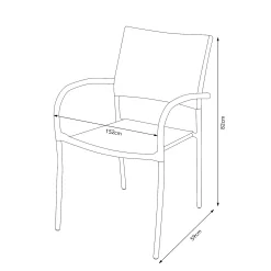 Bambrick 4 Seater Garden Dining Set -Garden Furniture Store 12881495 5284948030818426