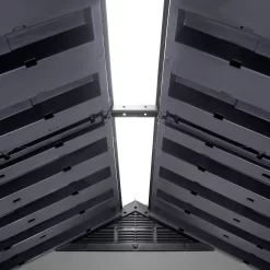 Keter Premier 7 X 7ft Outdoor Garden Apex Storage Shed - Grey -Garden Furniture Store 12882034 2475036180455080