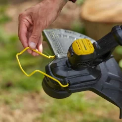 STANLEY FATMAX V20 18V Cordless 33Cm String Trimmer (Sfmcst933M1-Gb) -Garden Furniture Store 12882301 1304843589143551