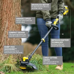 STANLEY FATMAX V20 18V Cordless 33Cm String Trimmer With Brushless Motor (Sfmcstb933M-Gb) 14 STANLEY FATMAX V20 18V Cordless 33Cm String Trimmer With Brushless Motor (Sfmcstb933M-Gb) -Garden Furniture Store 12882302 2035052745693845
