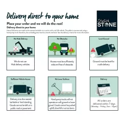 Stylish Stone Belfrey Paving Patio Kit 5.76sq M - Rustic Sage -Garden Furniture Store 12883887 4674849855048791