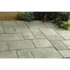 Stylish Stone Belfrey Paving Patio Kit 5.76sq M - Rustic Sage -Garden Furniture Store 12883887 4734849855034187