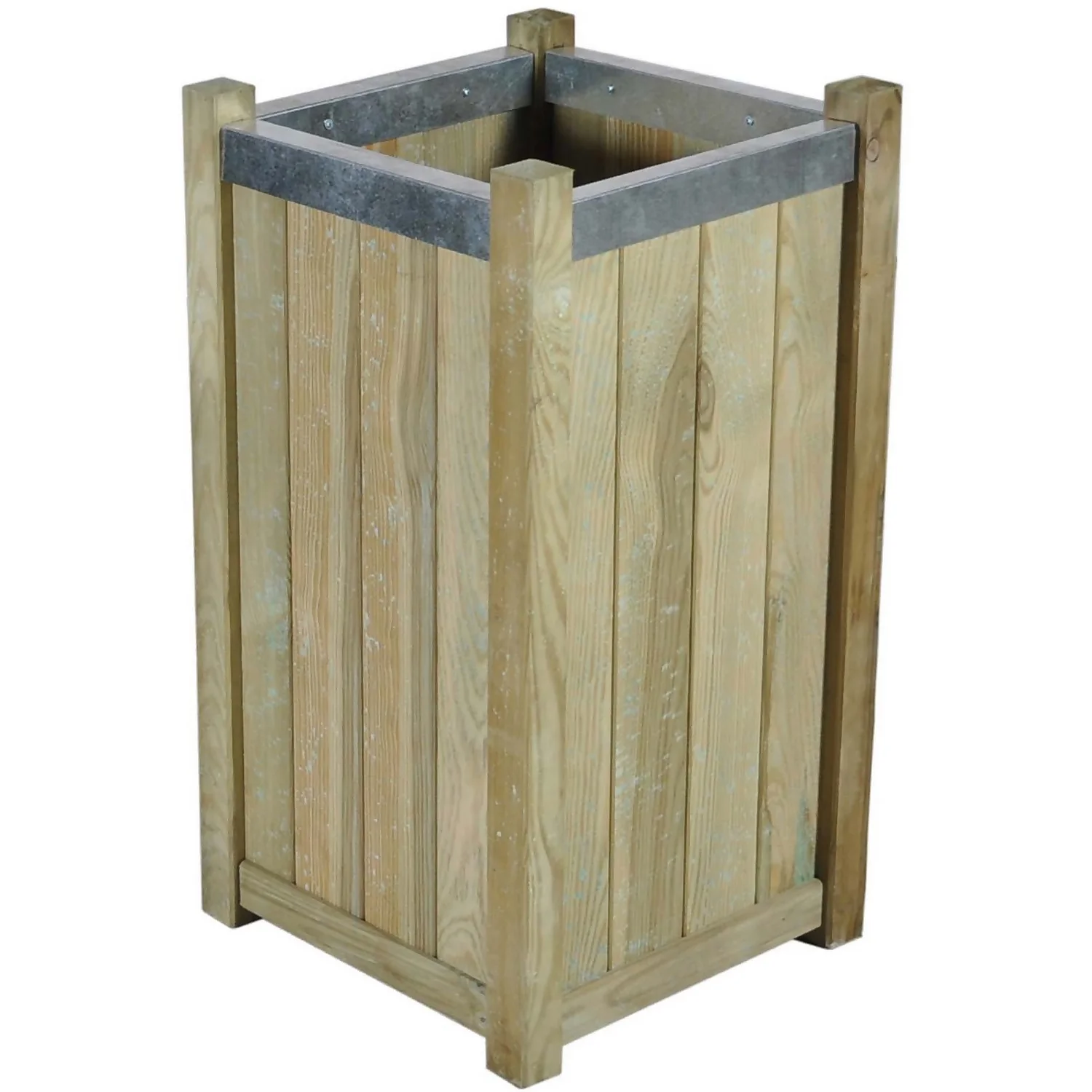 Forest Garden Wooden Slender Planter 3 Forest Garden Wooden Slender Planter